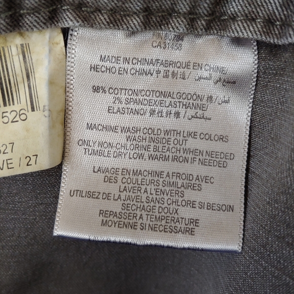 BCBG Max Azria Cargo Pants Size 27 Olive Colour - Picture 16 of 16